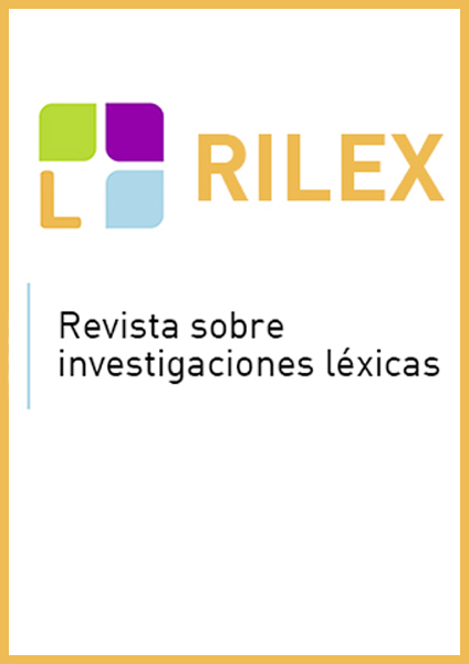 Portada de RILEX. Revista sobre investigaciones léxicas