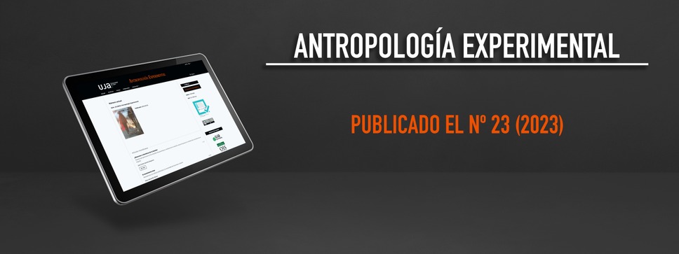 Novedades Revista ANTROPOLOGÍA EXPERIMENTAL