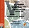 Portada de: Anexo. V Jornadas de Innovación Docente e Iniciación a la Investigación Educativa