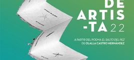 Libro de artista - Exposición a partir del poema "El salto del pez" de Olalla Castro Hernández (2022)