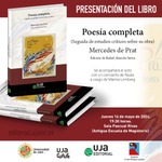 Presentación del libro "Mercedes de Prat. Poesía completa"