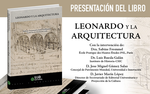 Presentación del libro "Leonardo y la arquitectura" en Úbeda