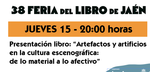 Feria del libro 2025 - Presentación del libro "Artefactos y artificios en la cultura escenográfica"