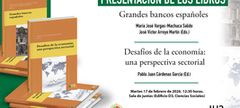 Presentación de los libros "Grandes bancos españoles" y "Desafíos de la economía: una perspectiva sectorial"