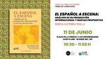 Feria del libro de Madrid. Firma de ejemplares "El español a escena: análisis de su promoción internacional y nuevas propuestas"