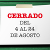 Los servicios de UJA Editorial cerrarán del 4 al 24 de agosto