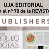 UJA Editorial en la Revista Publishers: Reportaje sobre la colección Arqueologías