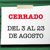 Los servicios de UJA Editorial cerrarán del 3 al 23 de agosto